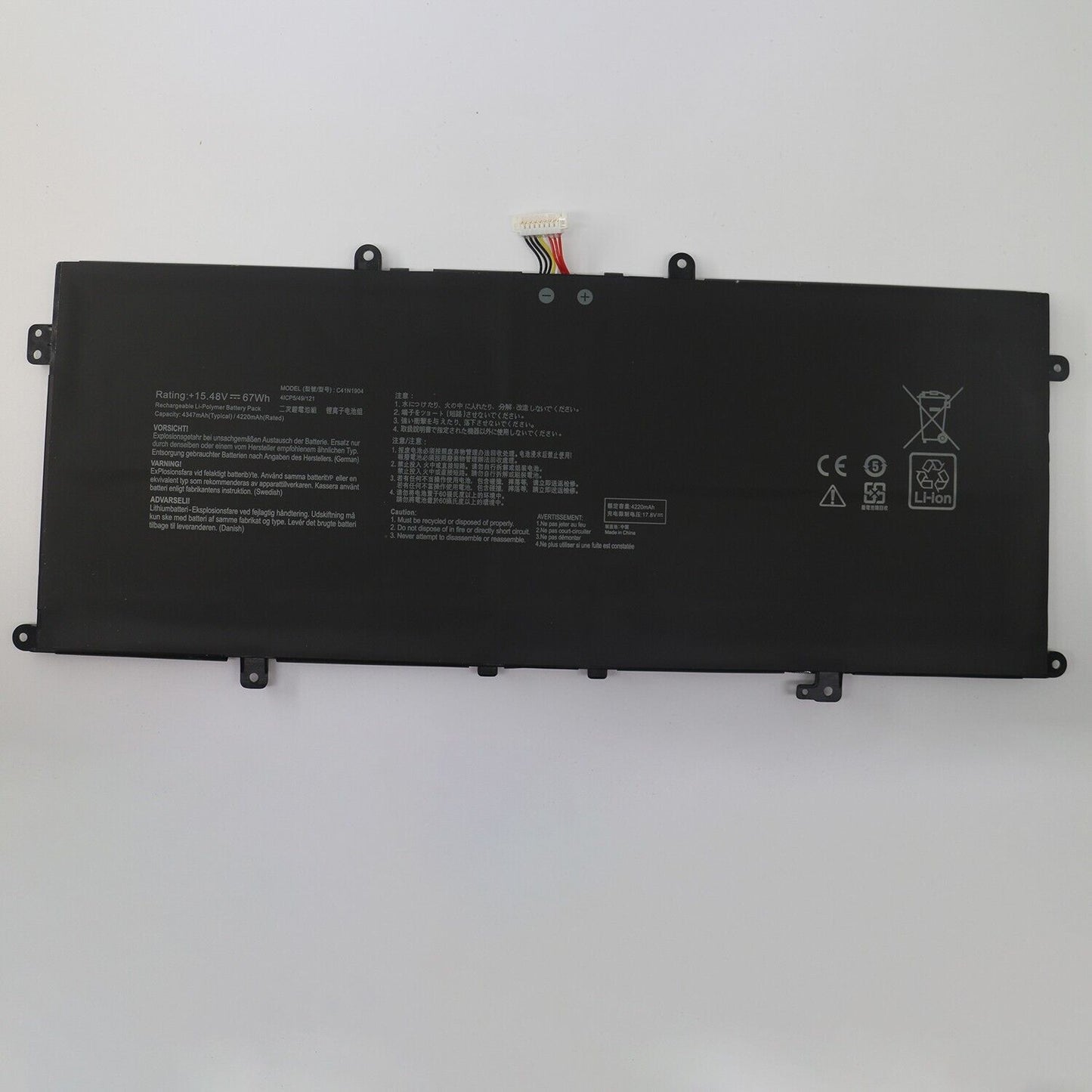 C41N1904 Battery For Asus ZenBook 14 UM425IA UX425EA 13 BX325JA C41N1904-1 67Wh