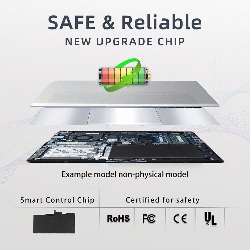 HS03 HS04 Laptop Battery For HP Spare 807612-421 807957-001 807956-001