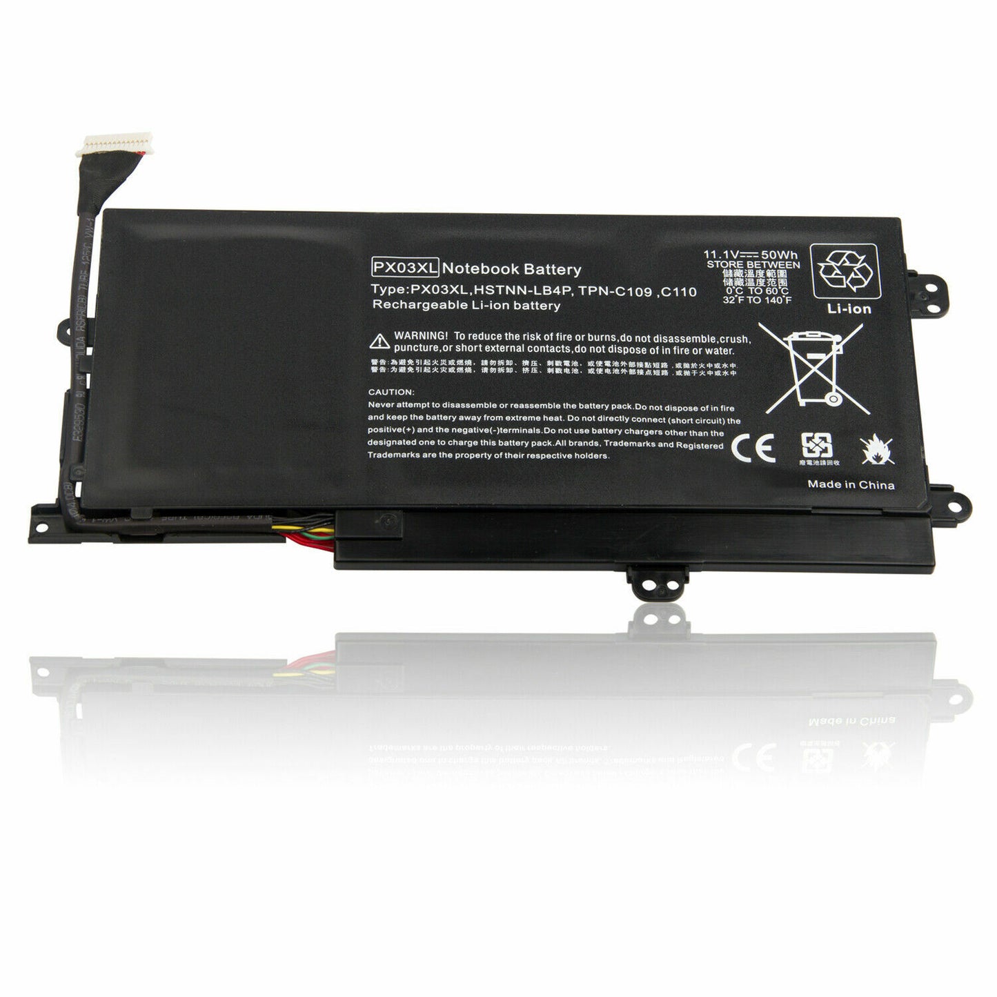PX03XL Battery For HP ENVY 14 Sleekbook /TouchSmart M6-K025dx Series