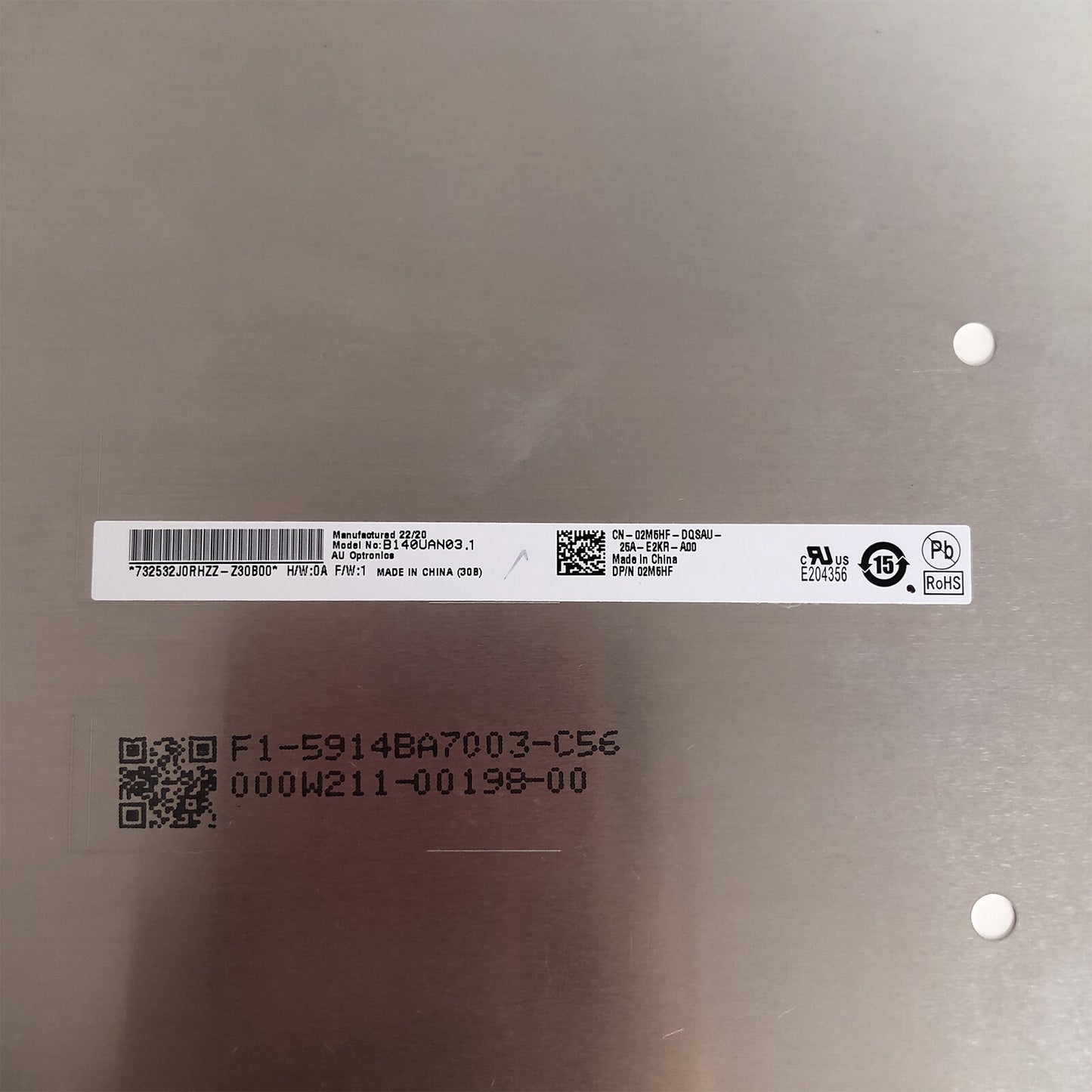 New For Dell Inspiron 14 7420 2-in-1 LCD Touch Screen Digitizer W/Bezel P161G US