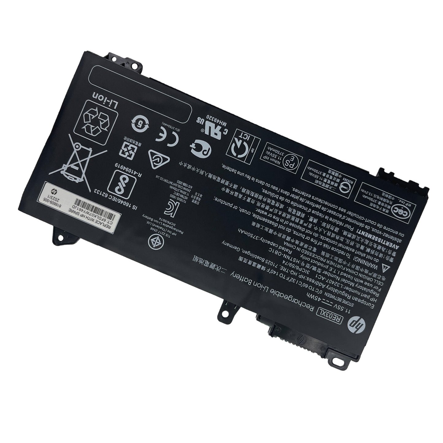 Genuine RE03XL Battery for HP ProBook 430 440 445 450 455R G6 430 440 445 450 G7
