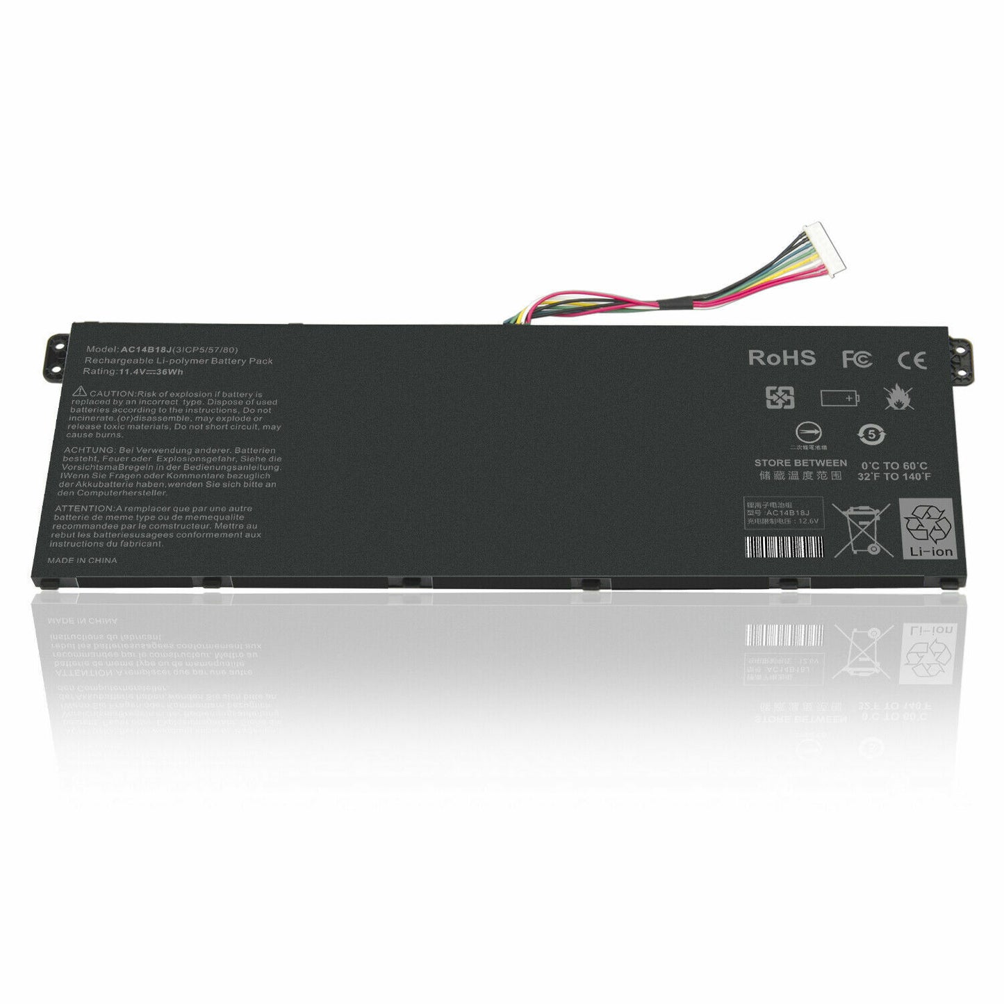AC14B18J Battery for Acer Aspire E11 E3-112 B115 Series AC14B13J AC14B18J