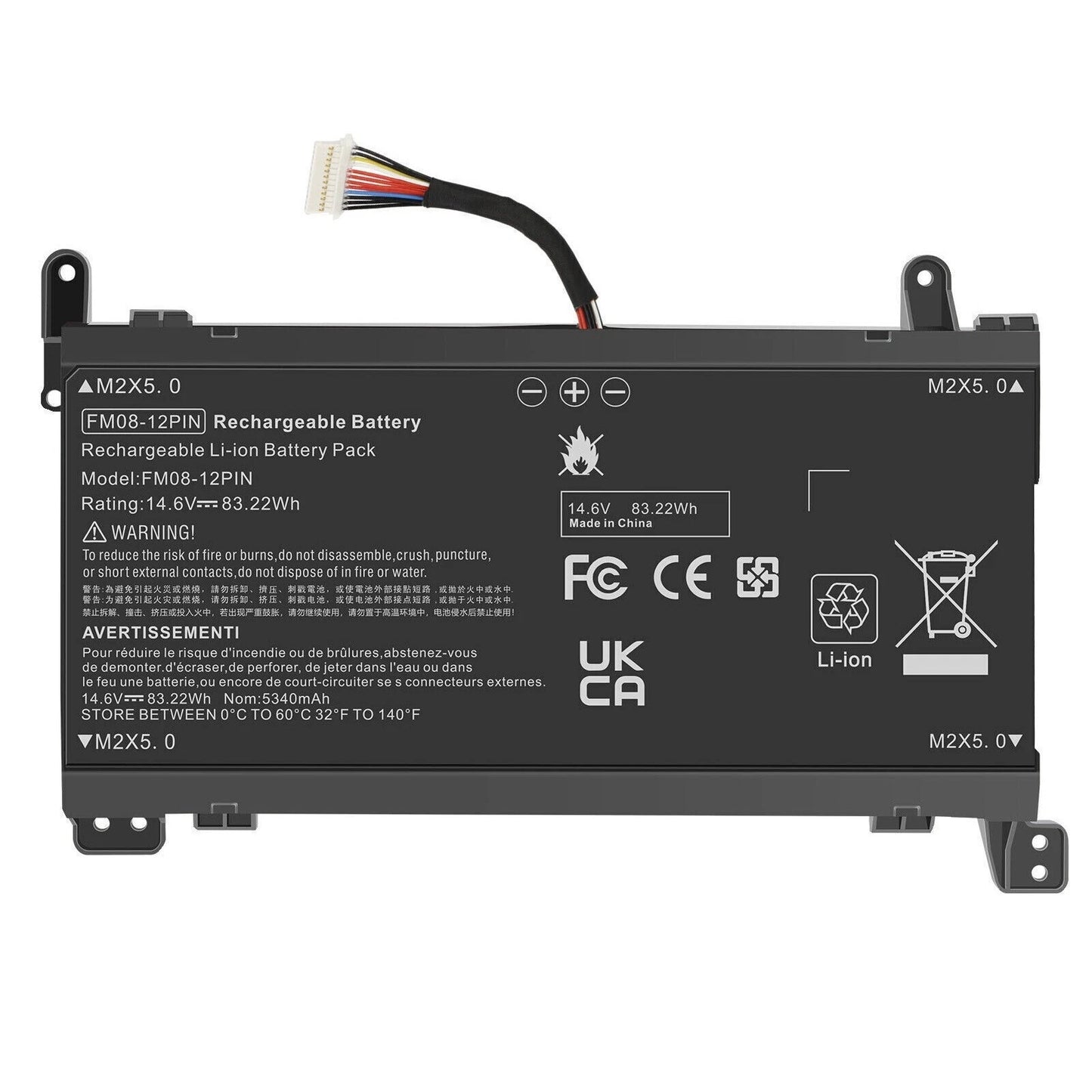 16P FM08 Genuine battery for HP OMEN 17-AN008CA 17-AN012DX 17-AN013DX 17-AN020CA