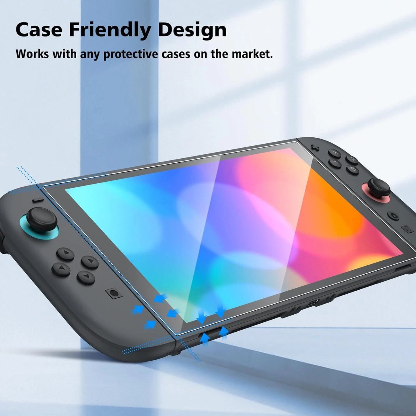 2-Pack Screen Protector for Nintendo Switch 2 (2025) Tempered Glass Clear Film