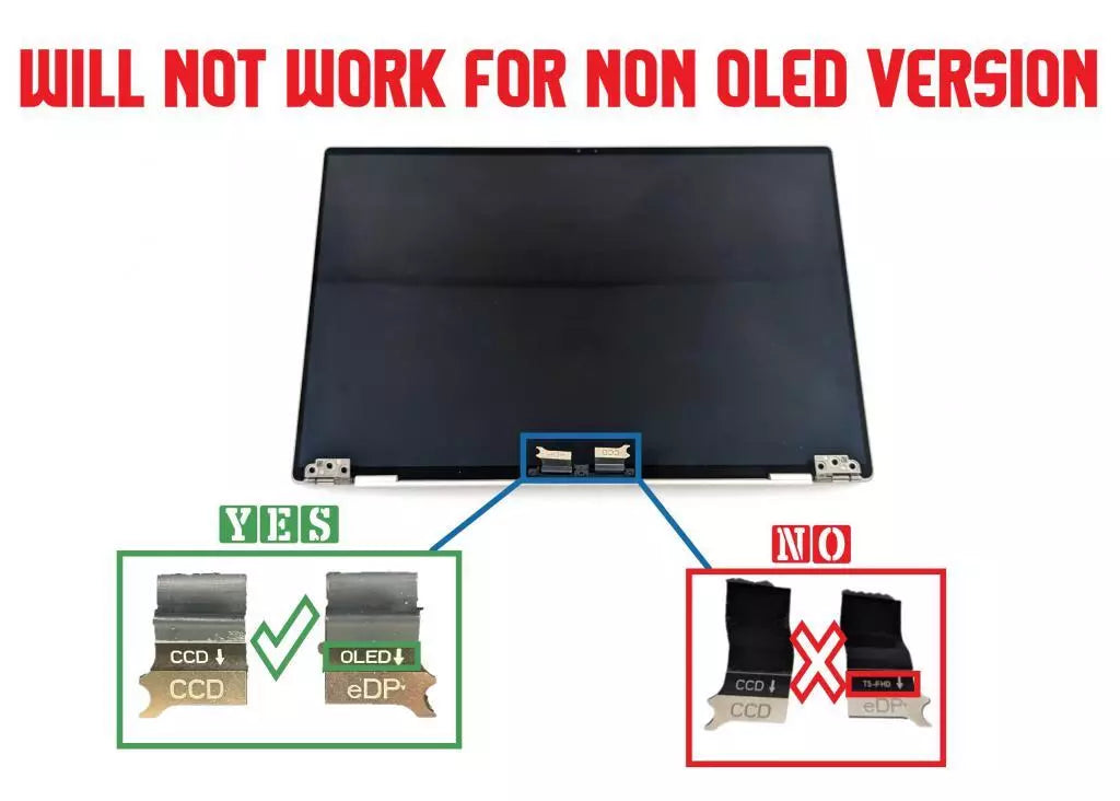 ATNA134XK04-0 Dell XPS 13 9320 Plus 13.4" 3.5K OLED Touch Panel Assembly 8VXVT