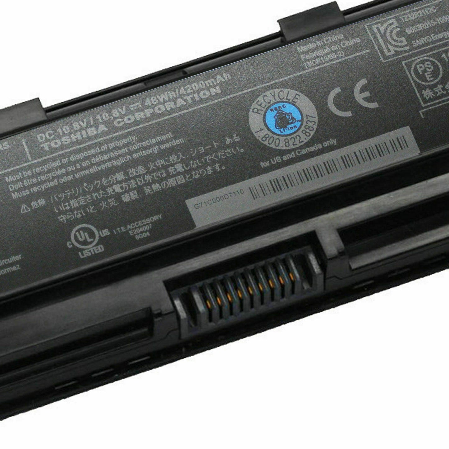 New OEM Genuine PA5024U-1BRS Laptop Battery For Toshiba Satellite C850 PABAS260