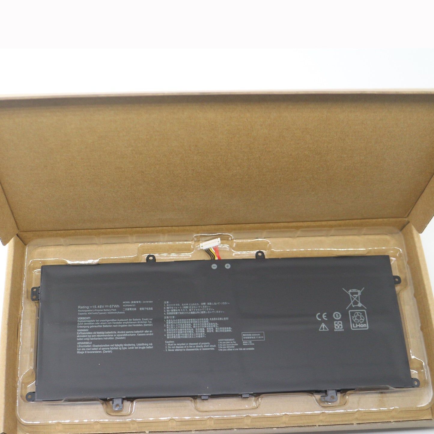 C41N1904 Battery For Asus ZenBook 14 UM425IA UX425EA 13 BX325JA C41N1904-1 67Wh
