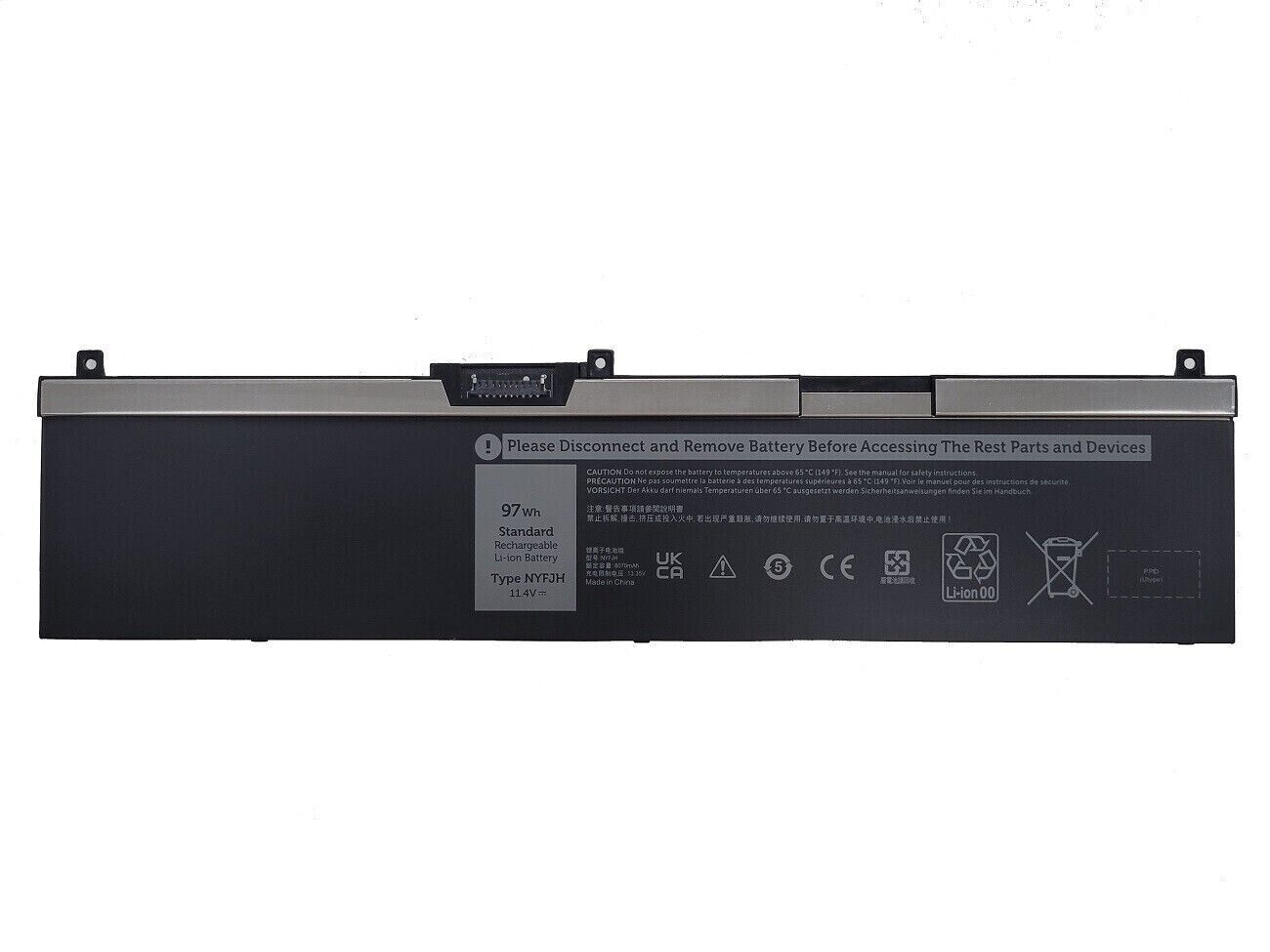 NYFJH Battery For Dell Precision 7330 7530 7540 7730 7740 P74F P34E Series 97Wh