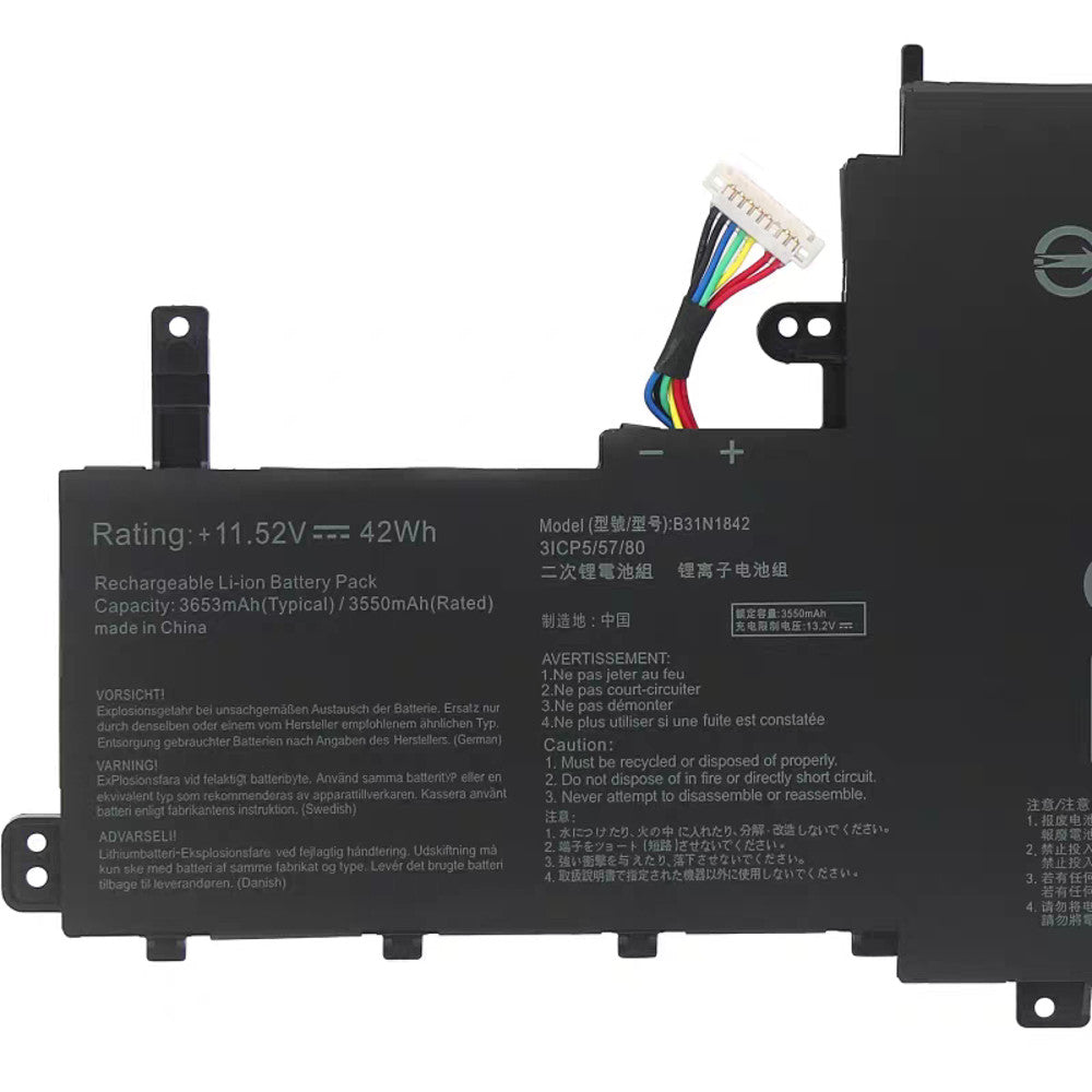 B31N1842 Battery For Asus VivoBook S15 S531FA S530FA S531FL X531FL K531FA K531FL