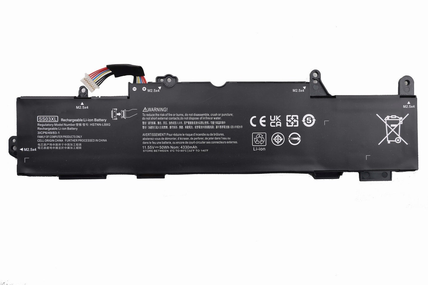 Battery For HP EliteBook 735 745 830 836 840 846 G5 SS03XL 933321-855 HSN-I12C
