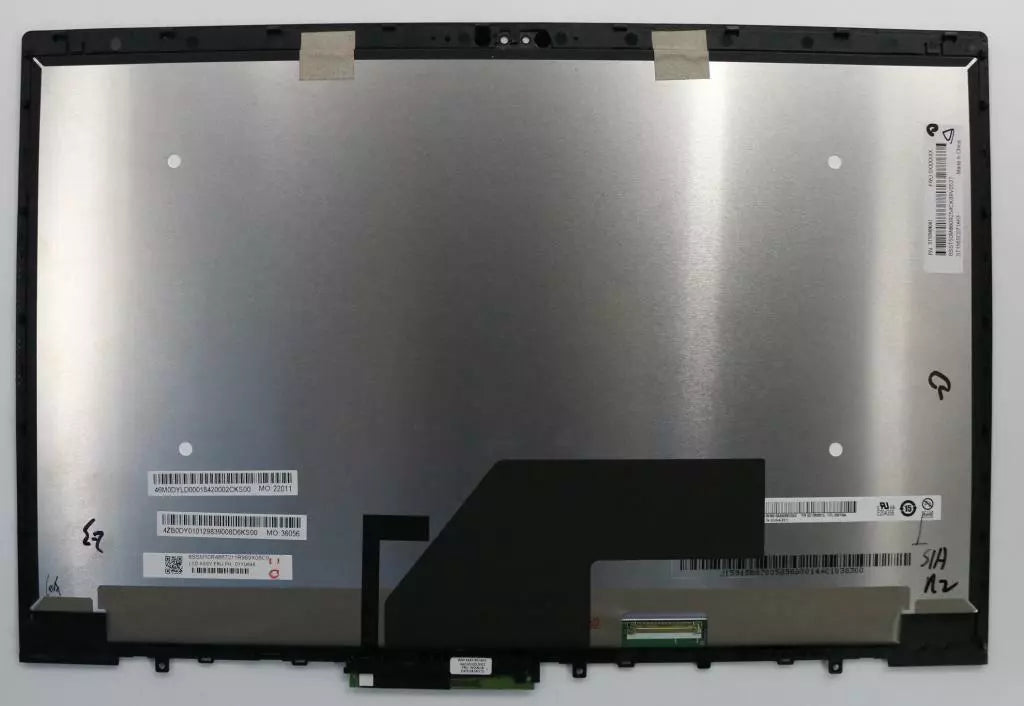 Genuine Lenovo ThinkPad P1 1st Gen 15" 4K UHD+ Touch LCD screen Bezel 01YU648