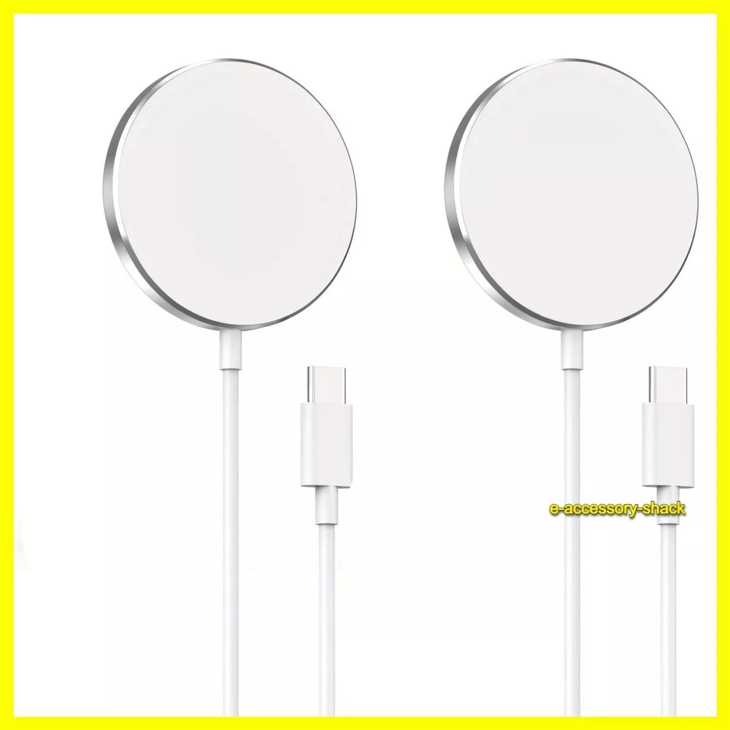 2 PACK Magnetic Wireless Charger Pad For Magsafe iPhone 16 15 14 13 12 Pro Max