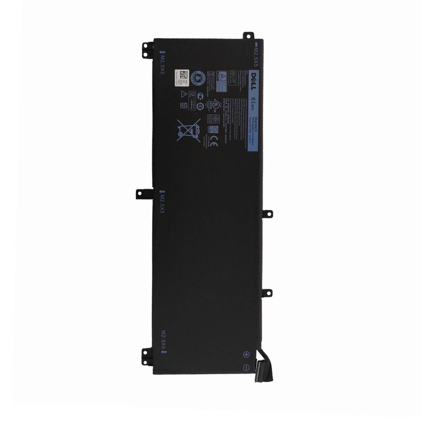 Genuine NEW 61Wh 11.1V T0TRM TOTRM Battery For Dell XPS 15 9530 Precision M3800