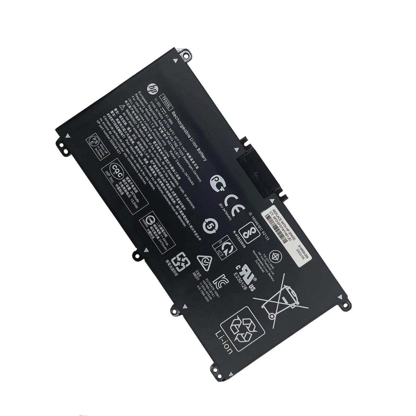 Batterie neuve 41,9 Wh TF03XL pour HP Pavilion 14-CD 14-BP 14-BK 15-CC 15-CD 17-AR
