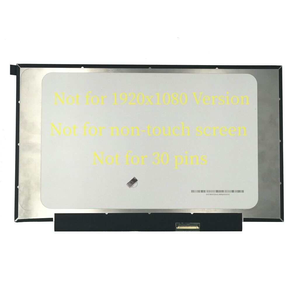 B140XTK02.0 14" for HP 14-dq0011dx 14-dq2038ms HD LCD Display Screen w/ Touch