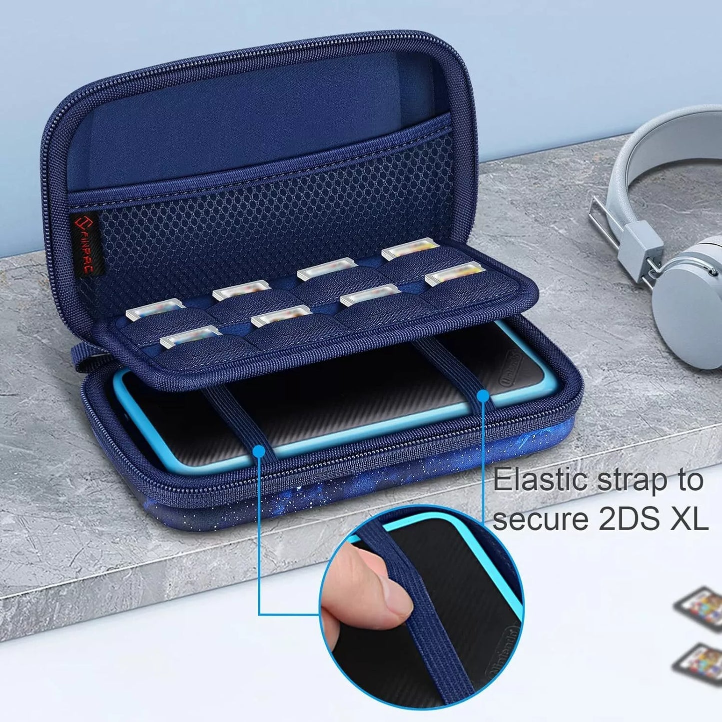Carrying Case For Nintendo 2DS XL/ 3DS XL LL Hard Shell Travel Cover Pouch All color