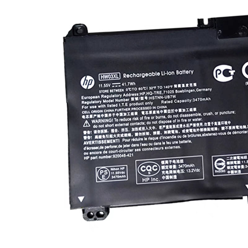 Genuine NEW HW03XL Battery HP Pavilion 15-EG 17-CN 17-CP HSTNN-IB90 L97300-005
