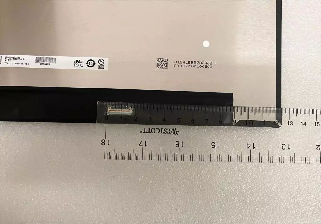 NV156FHM-N4W NV156FHM-N6B LP156WFE-SPF1 B156HAN02.9 N156HCE-G72 0.4 mm 30 1F7VM