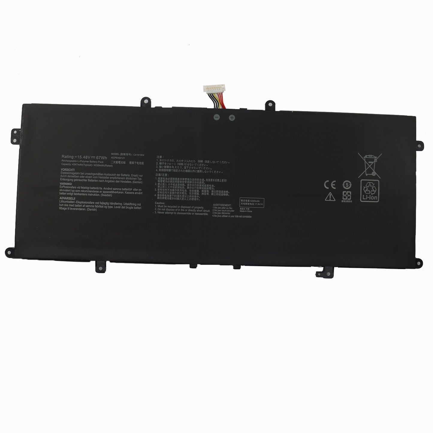 C41N1904 Battery For Asus ZenBook 14 UM425IA UX425EA 13 BX325JA C41N1904-1 67Wh