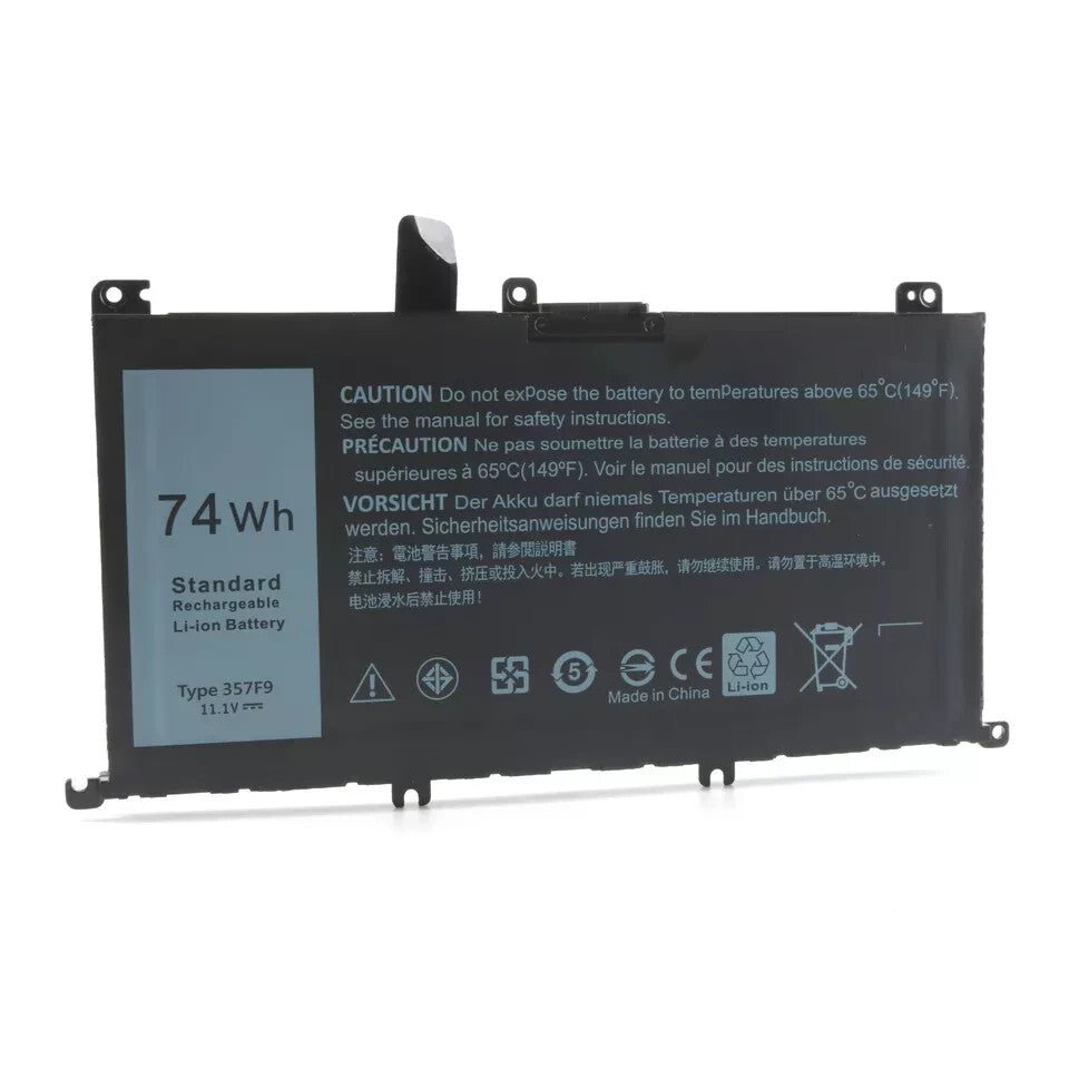 NEW 74Wh 357F9 Battery For Dell Inspiron 15 7000 7559 7557 7567 15-7559 P57F