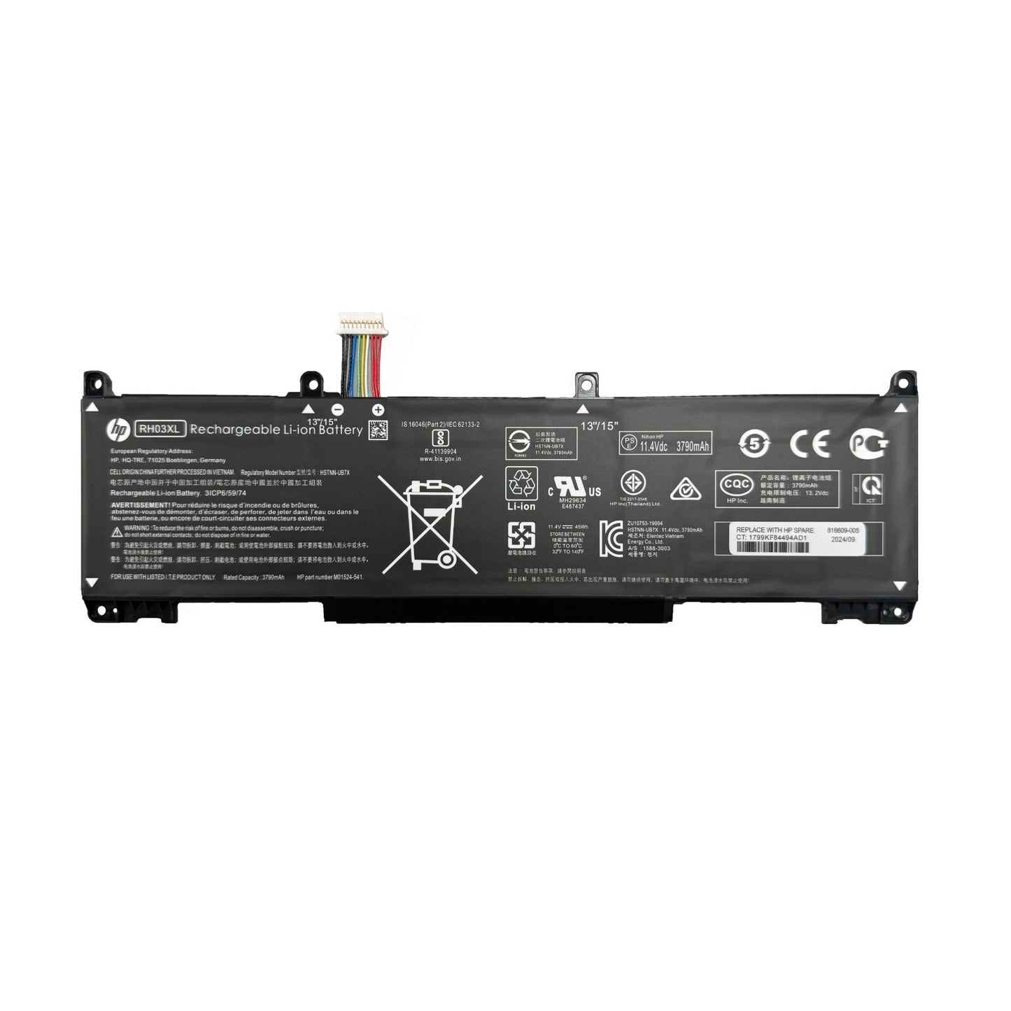 RH03XL Genuine Battery For HP ProBook 430 440 445 450 G8 G9 G10 630 650 830 G9