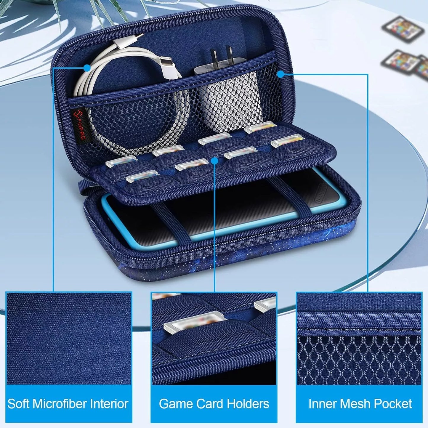 Carrying Case For Nintendo 2DS XL/ 3DS XL LL Hard Shell Travel Cover Pouch All color