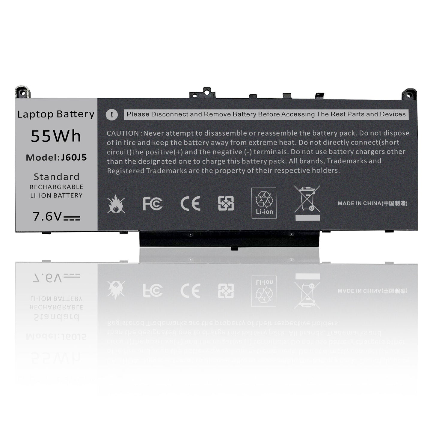 J60J5 battery For Dell Latitude E7270 E7470 R1V85 MC34Y 242WD PDNM2 451-BBSX PC