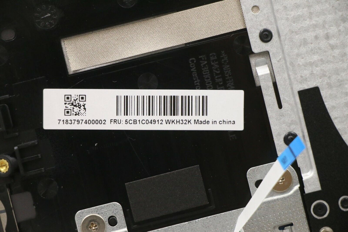 5CB1C04912 Palmrest Assembly With US Keyboard For Ideapad 5 Pro 14ACN6
