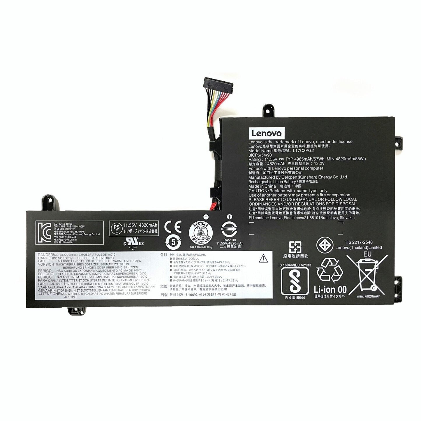 L17M3PG1 L17M3PG2 Genuine Battery for Legion Y530 Y730 Y530-15ICH Y7000P Y7000