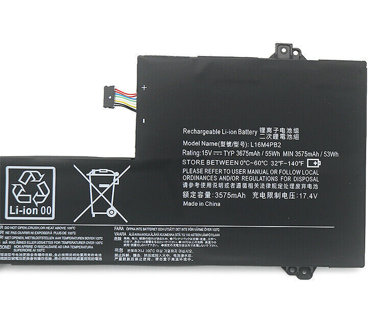 L16M4PB2 L16L4PB2 Genuine Battery for Lenovo 720S-14IKB V720-14IFI V720-14ISE