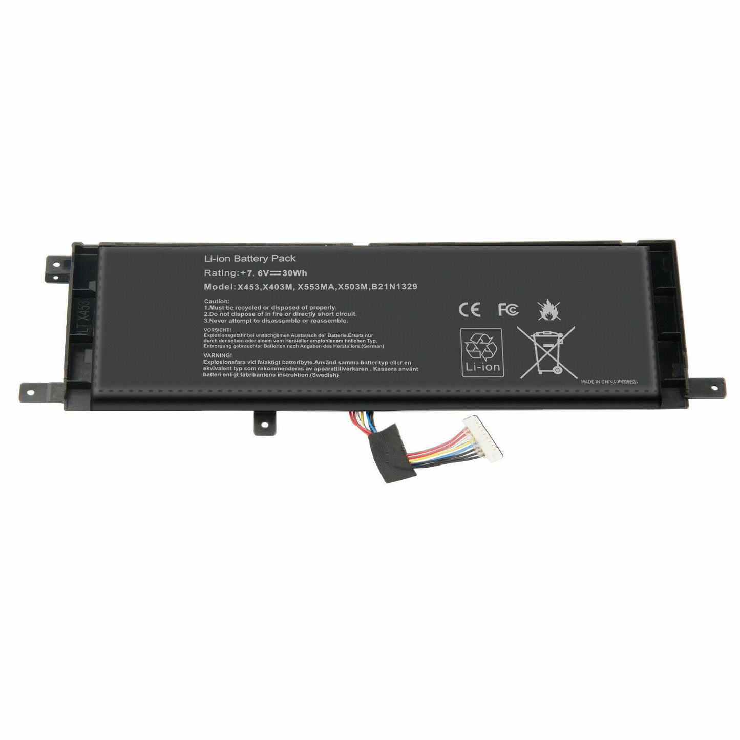 Battery B21N1329 For ASUS X553MA X453MA X553M X453 X553 X403 X403MA USA