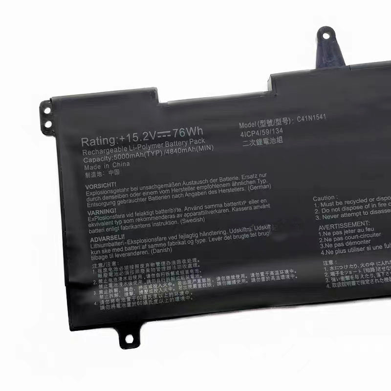 C41N1541 Battery For Asus ROG Strix GL702 GL702V GL702VM GL702VMK 76Wh 15.2V