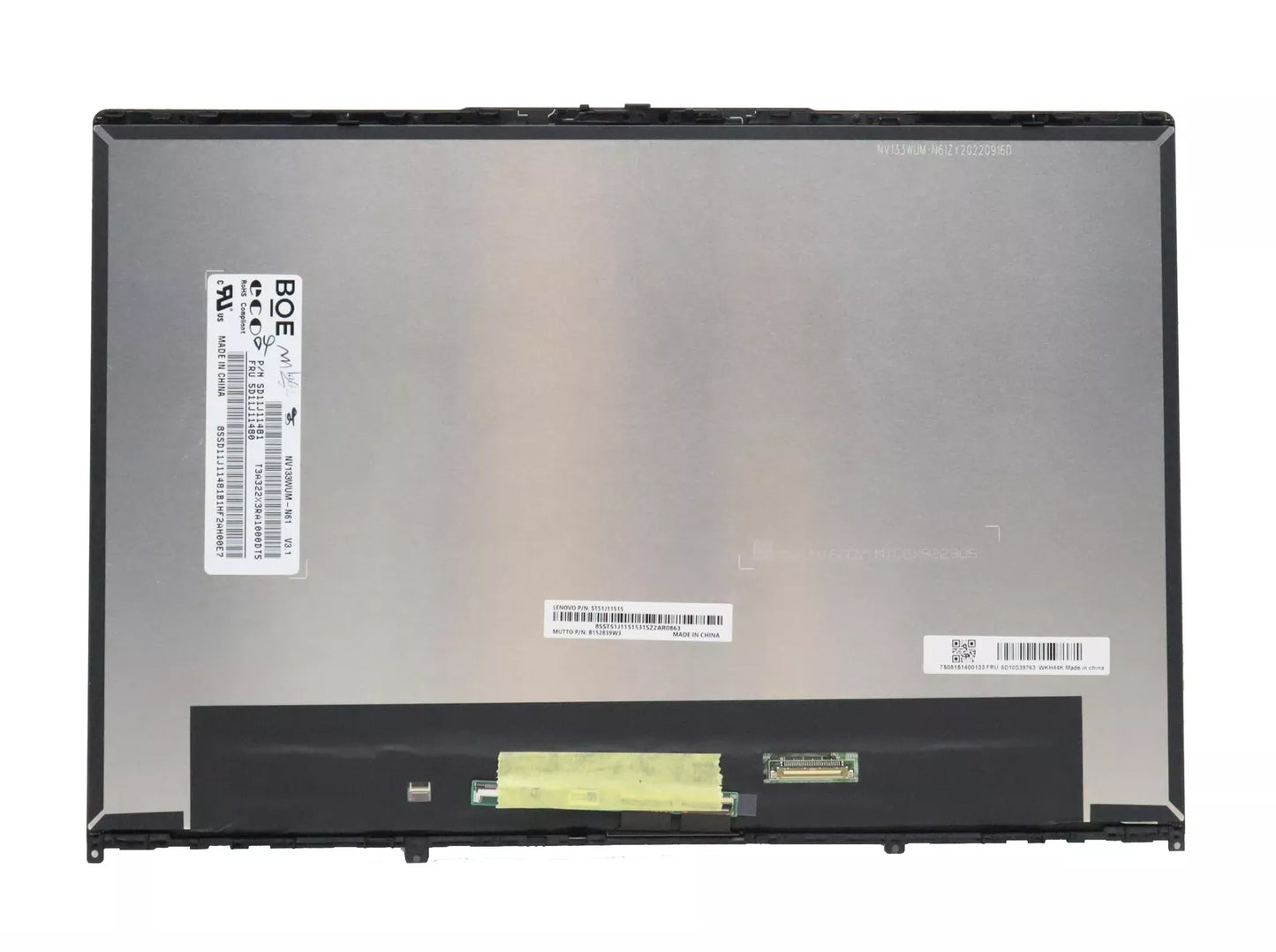 New Lcd Touch Screen w/ Bezel FOR Lenovo Yoga 6 13ABR8 83B2 Laptop 5D10S39763