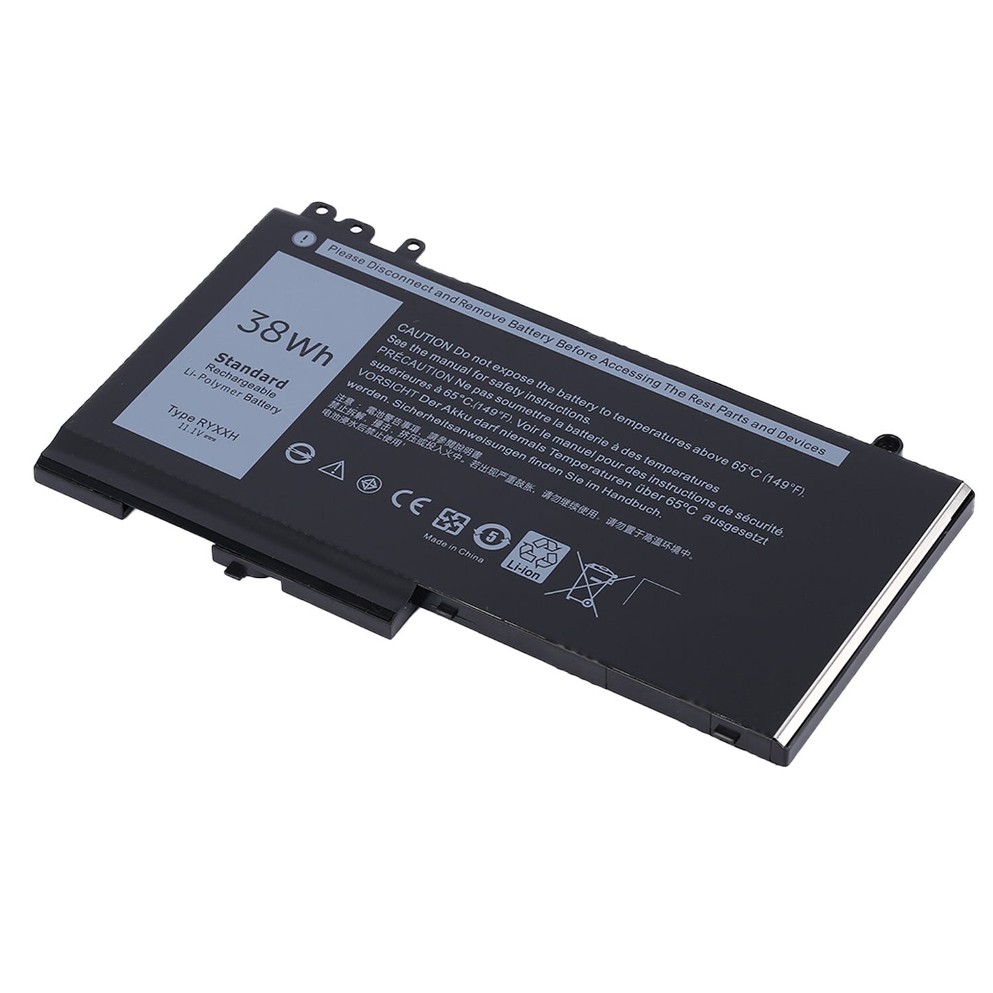 38Wh RYXXH Laptop Battery For Dell Latitude E5250 E5250 VVXTW VY9ND 5TFCY 9P4D2