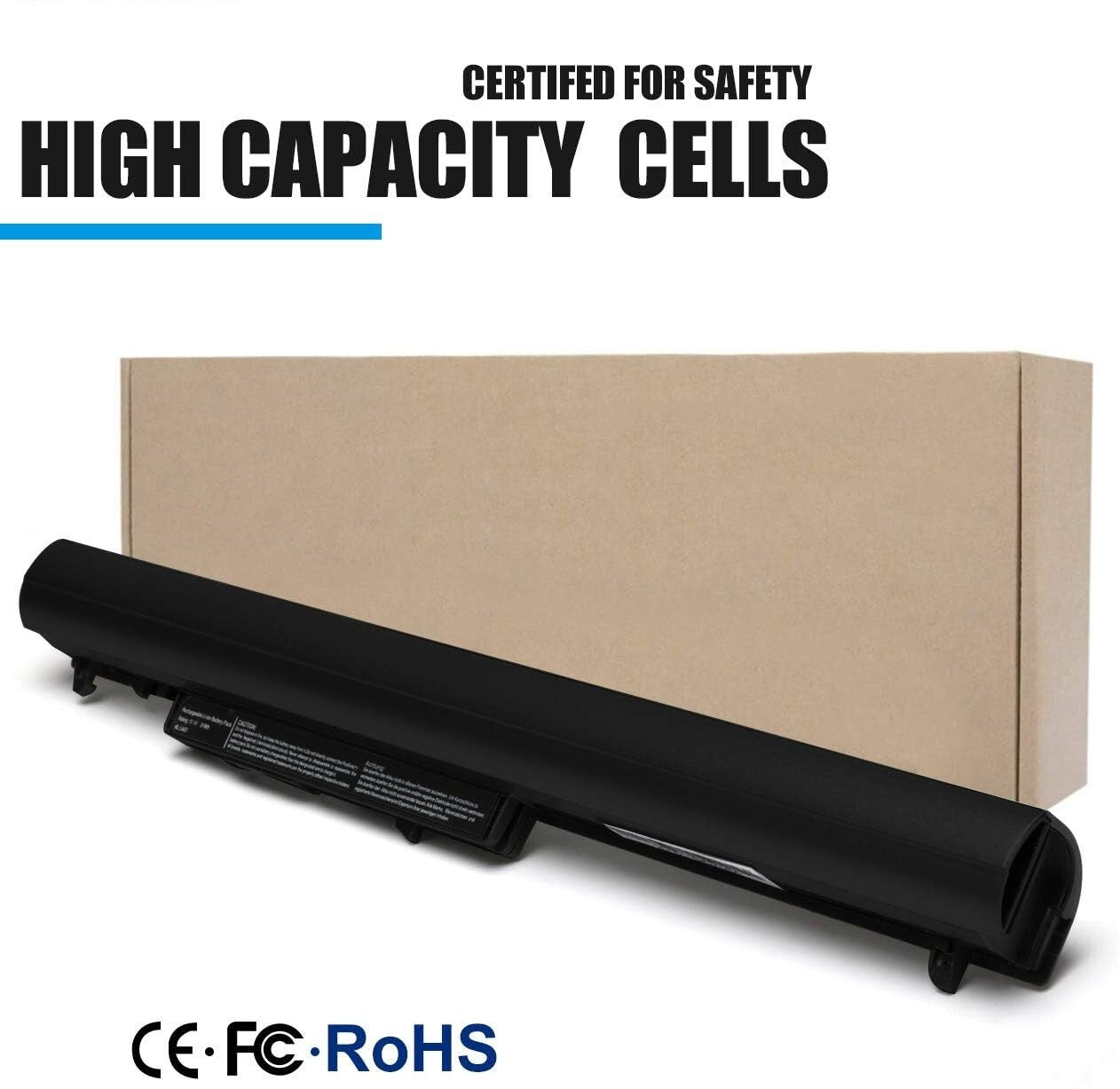BATTERY REPLACE WITH HP SPARE 776622-001 (LA03 LA04) For HP 15-f272wm 15-f222wm