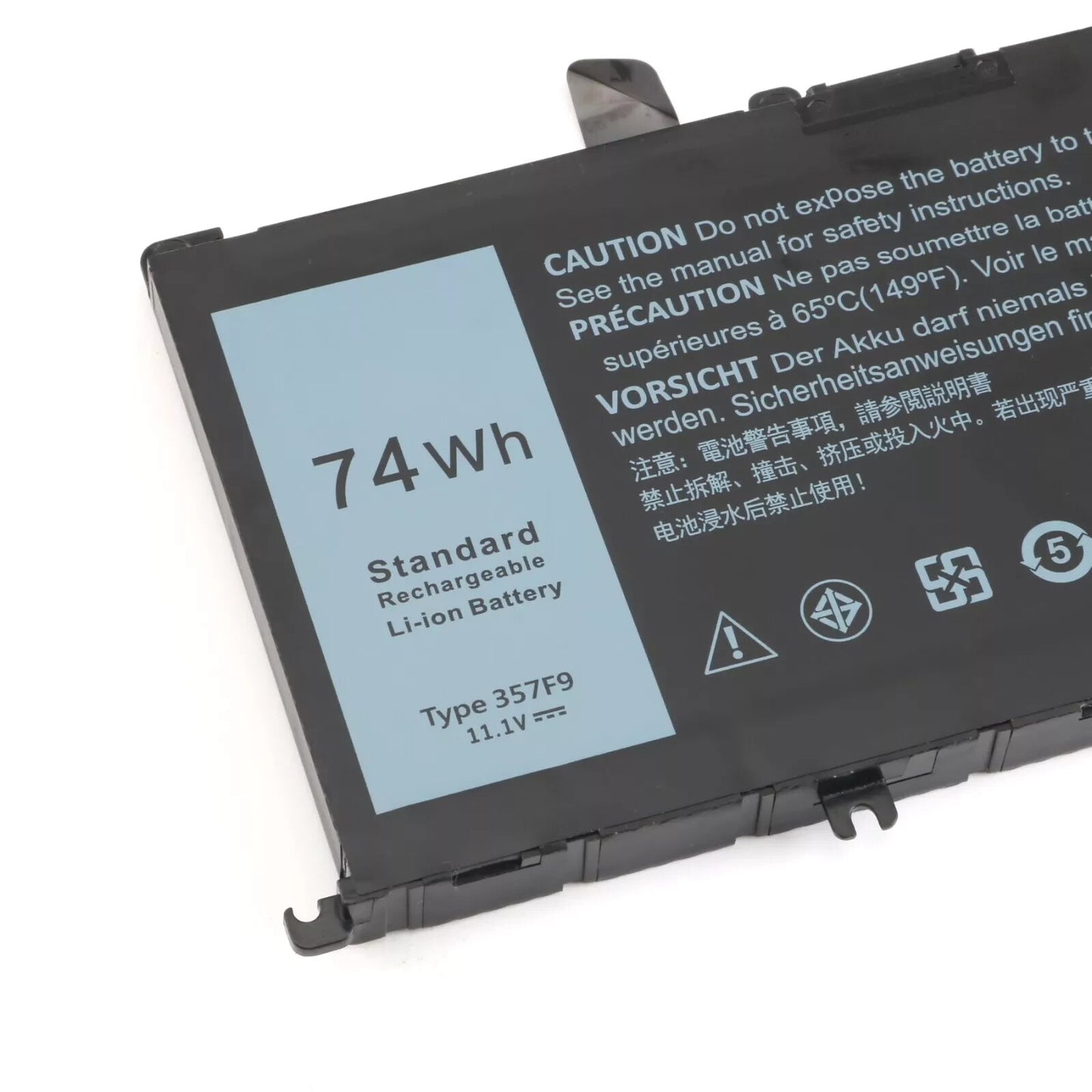 NEW 74Wh 357F9 Battery For Dell Inspiron 15 7000 7559 7557 7567 15-7559 P57F
