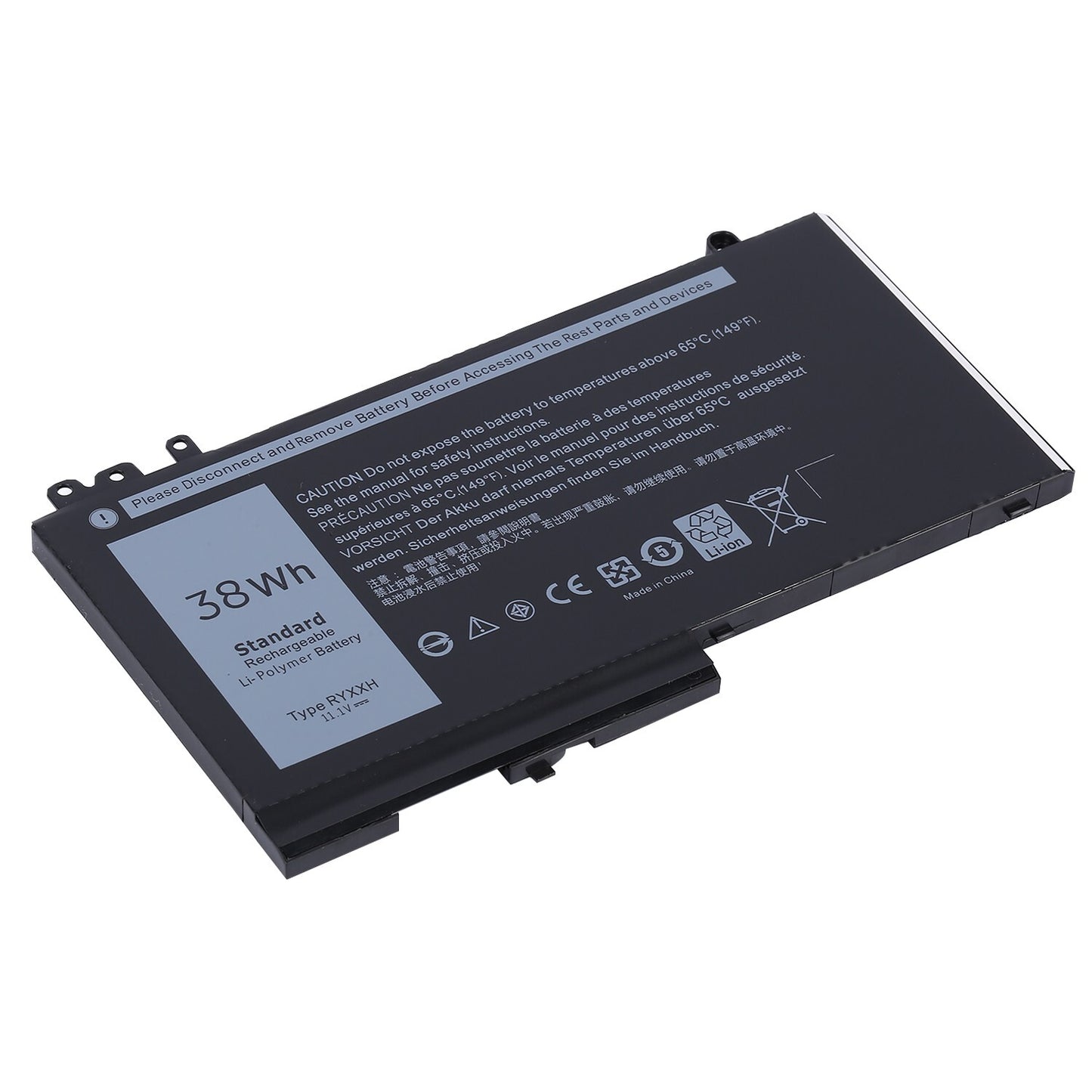 38Wh RYXXH Laptop Battery For Dell Latitude E5250 E5250 VVXTW VY9ND 5TFCY 9P4D2