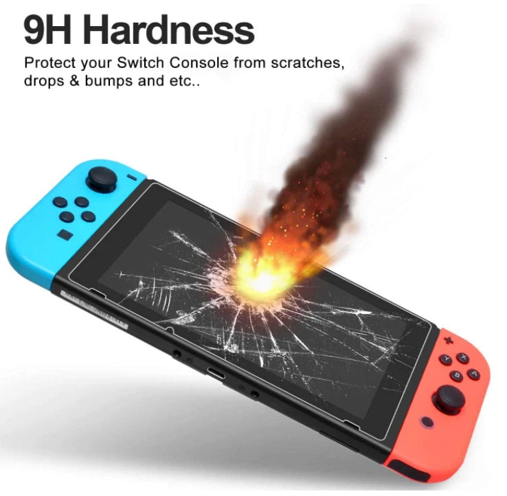 (3 Pack) Nintendo Switch Premium Tempered Ultra Clear Glass Screen Protector Tempered Glass