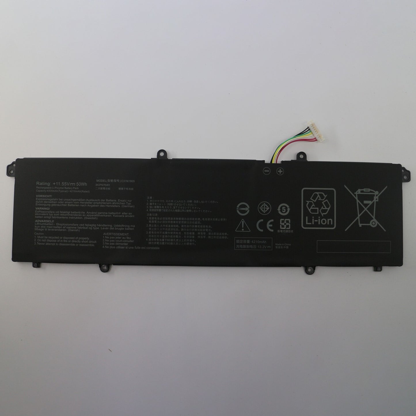 C31N1905 Battery For ASUS VivoBook S13 S333 S14 M433 S433FL S533EQ 11.55V 50Wh