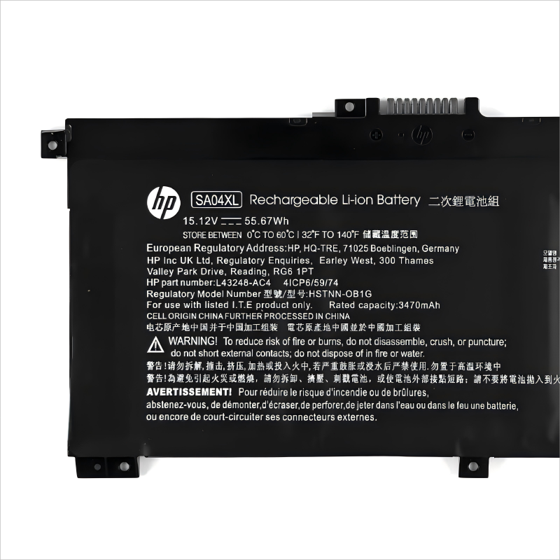 Genuine SA04XL Battery for HP Envy X360 15m-ds0011dx 17t-cg100 15M-DR L43267-005