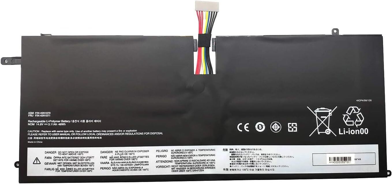 45N1070 45N1071 Battery For Lenovo ThinkPad X1 Carbon 3444 3448 3460 3462 3463