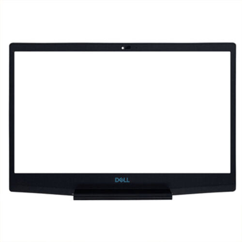 LCD Back Cover Blue Logo 747KP+LCD Front Bezel+Hinges+Screws for Dell G3 15 3590