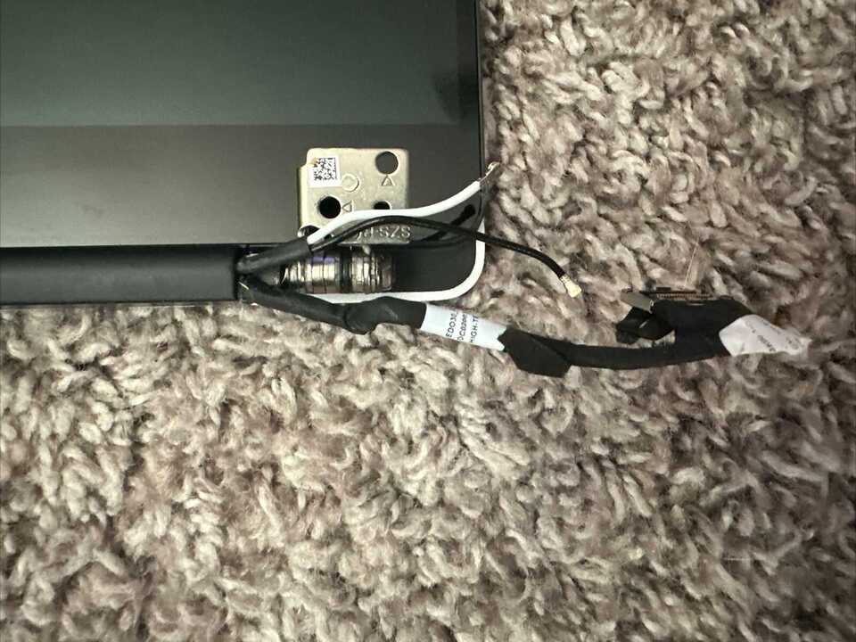NEW SILVER LCD Touch Screen Complete Full Assembly for Dell XPS13 9380 4K 13.3"
