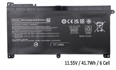 BI03XL ON03XL Battery For HP Pavilion X360 13-U Seres 844203-850 844203-855