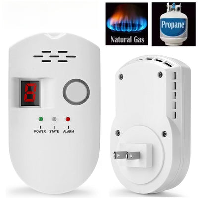 Digital Gas Leak Detector Alarm Sensor Propane Butane Methane Natural Gas Catch new