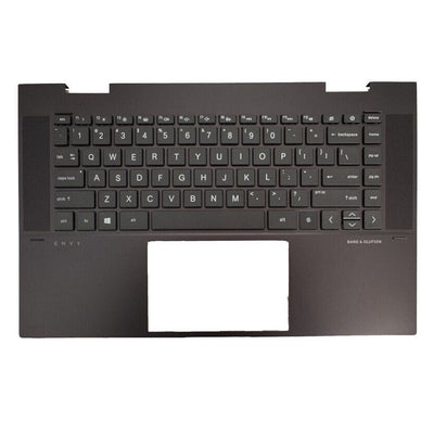 New FOR HP ENVY X360 15M-ES 15-EU 15M-EU Palmrest+Backlit US Keyboard M45489-001