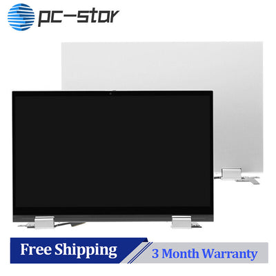 14" Dell Inspiron 5410 2-in-1 LCD FHD Touch Screen Assembly  DC1RR KRCDD Silver