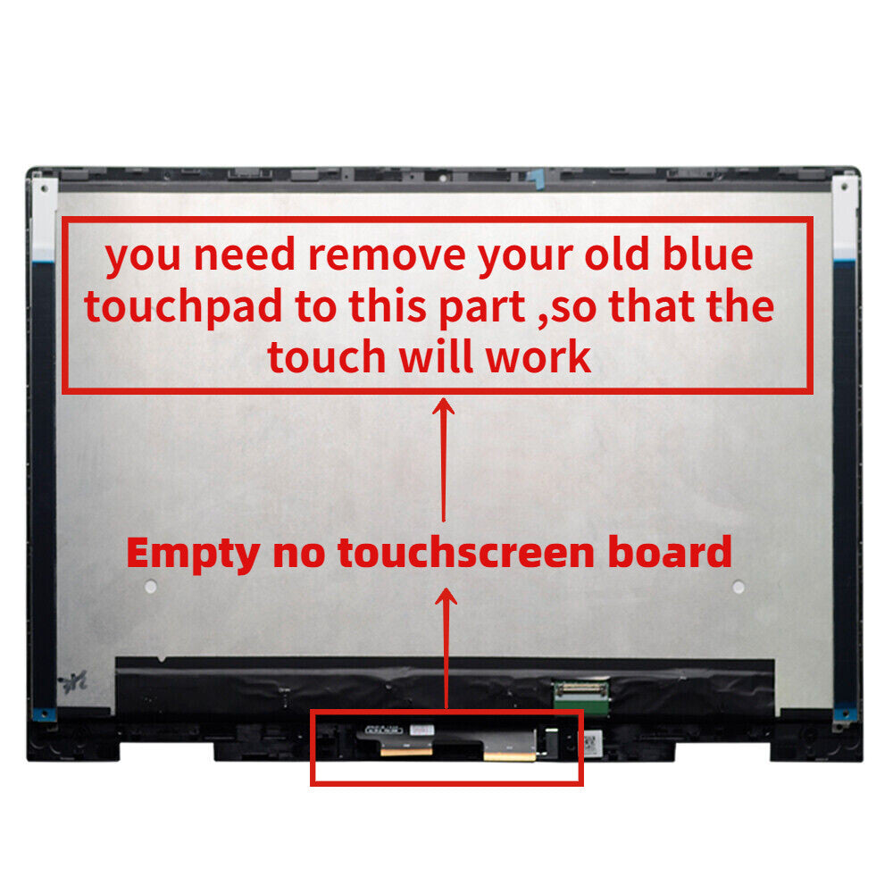 L93180-001 For HP ENVY X360 15M-ED0013DX 15M-ED0023DX LCD Touch Screen Assembly