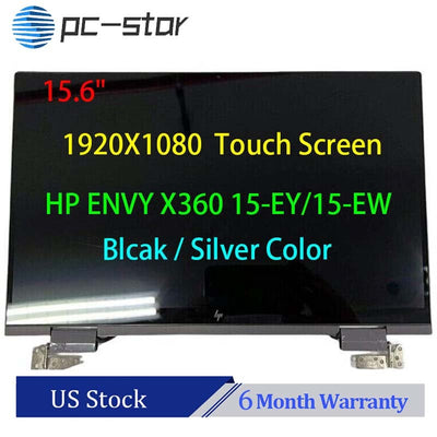 15.6 for HP ENVY X360 15-EW 15-EW0022NO 15-EW0023DX LCD Screen Hinge-up Assembly