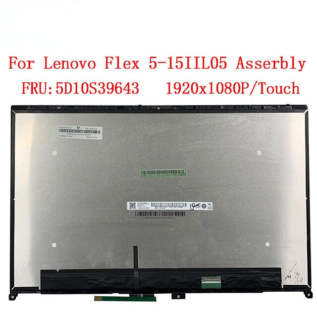 LCD Touch Screen Assembly FOR Lenovo IdeaPad Flex 5-15ITL05 5-15IIL05 82HT 81X3